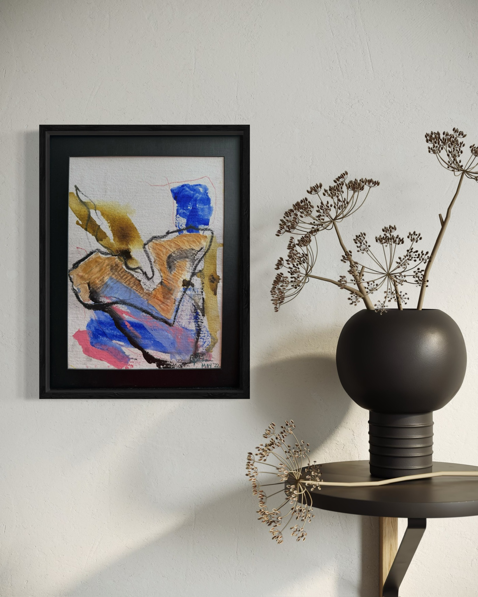 Burnt not broken in context photo