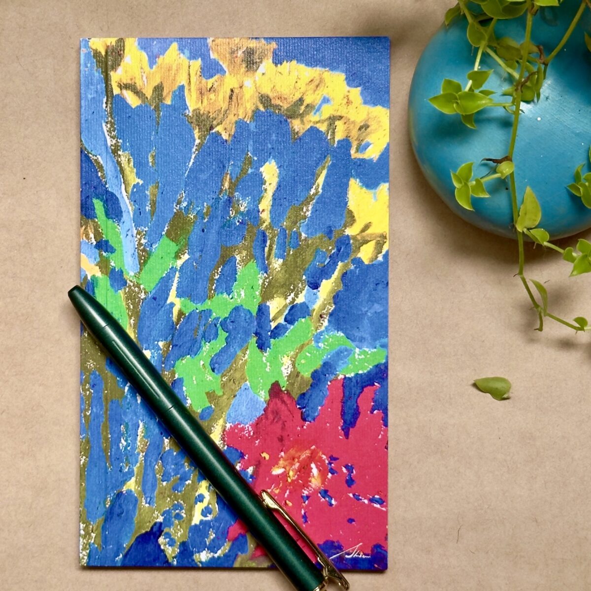 Slim Notebook | Wild Flowers Don’t Apologise