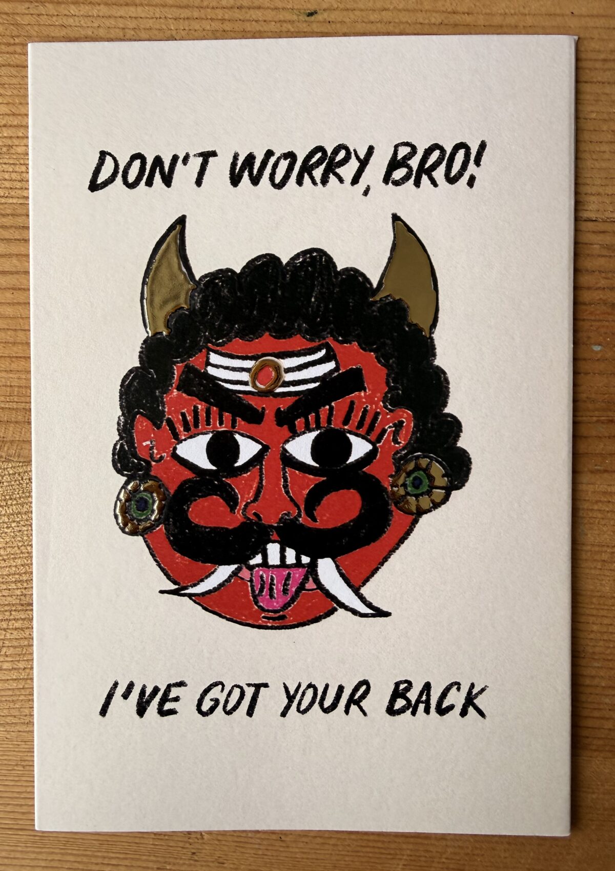 Cards | Don't worry bro! I've got your back